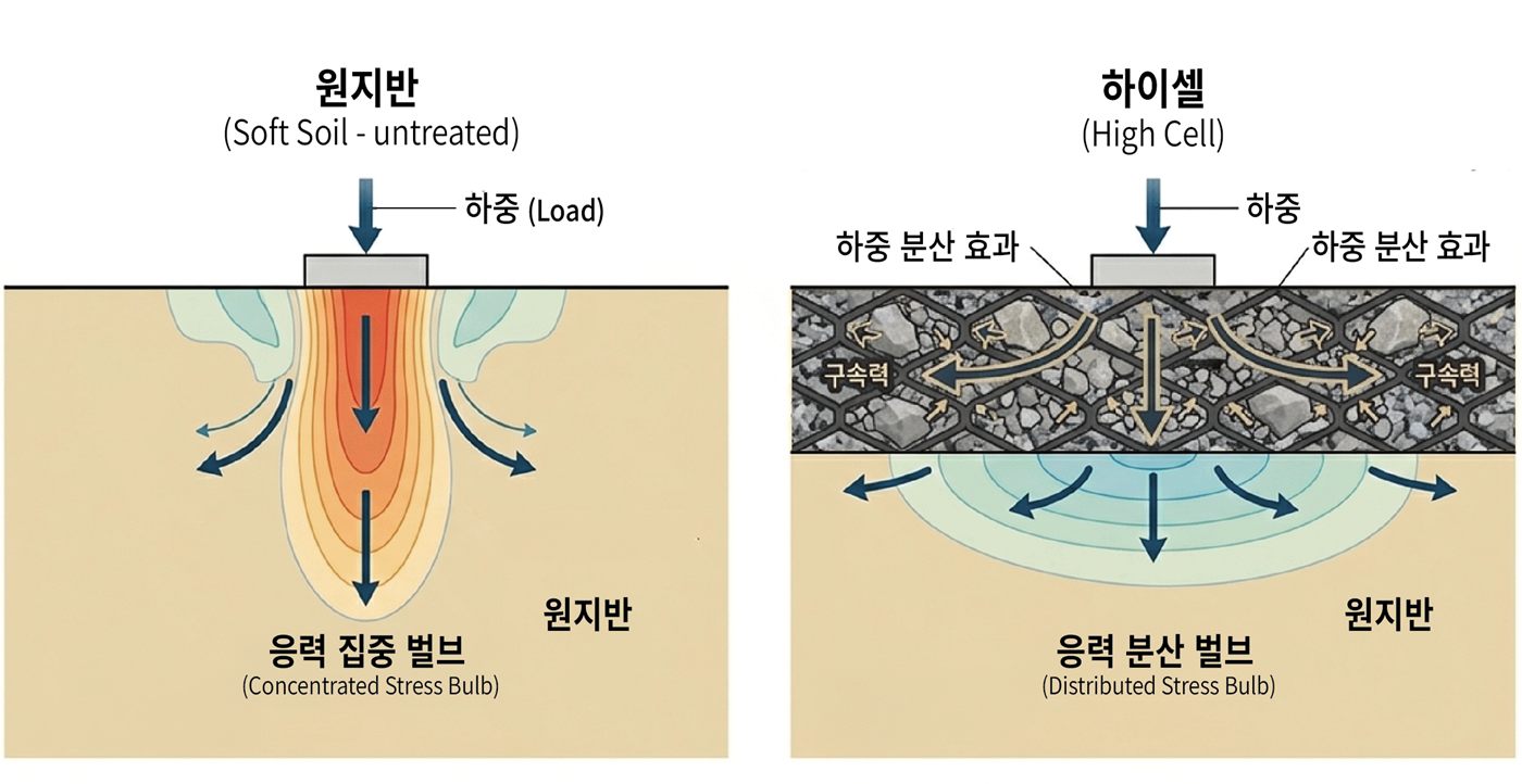 하이셀 공법 공법 개요 일러스트